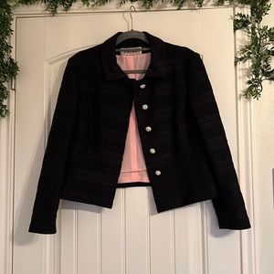 VINTAGE NEIMAN MARCUS BLAZER WITH RHINESTONE BUTTONS SIZE MEDIUM